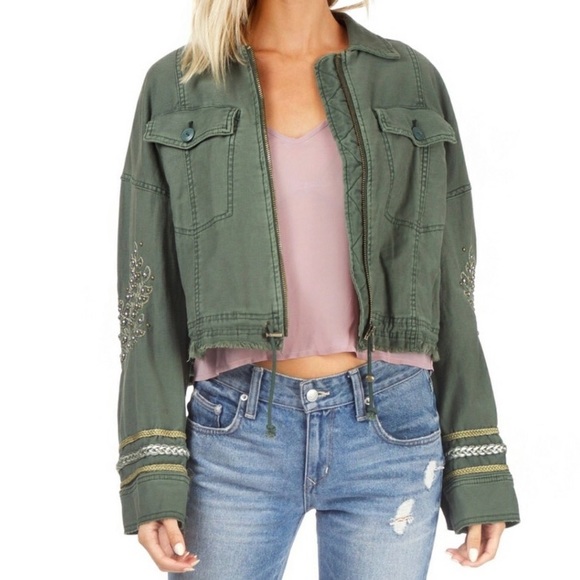 Free People Moss embellished jacket - Picture 3 of 8